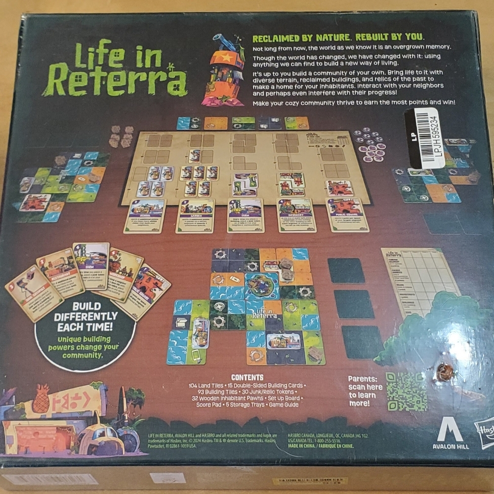 Board Game Life In Reterra Community Rebuilding Game - Picture 2 of 8